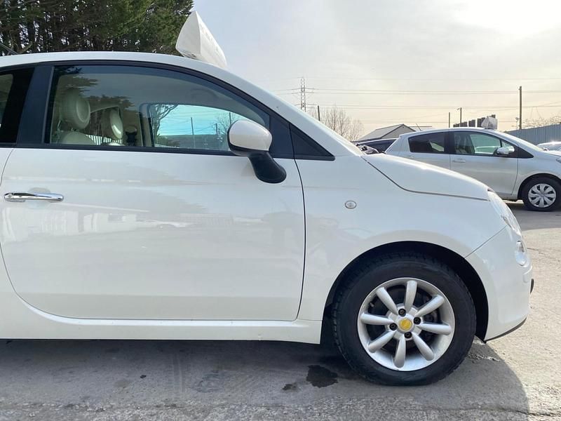 Used Fiat 500 85 HP (62 kW) 2013 White Hatchback