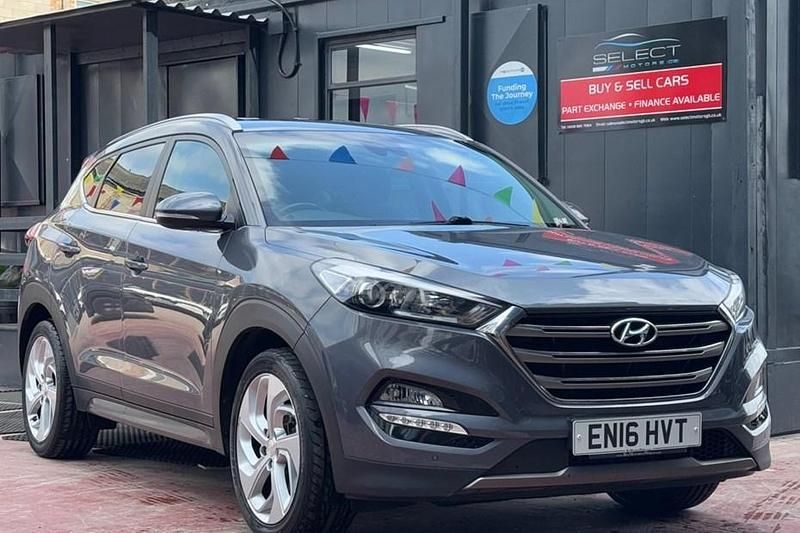 Grey Used 2016 Hyundai Tucson Premium SUV | £8,989 (Fair price) - Image 1/1