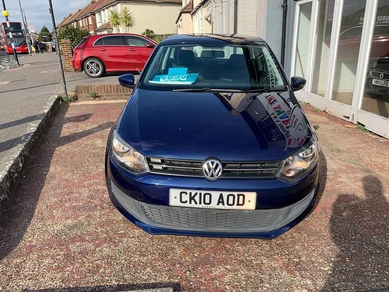Blue Used 2010 VW Polo SE Hatchback | £4,695 (Fair price) - Image 1/4