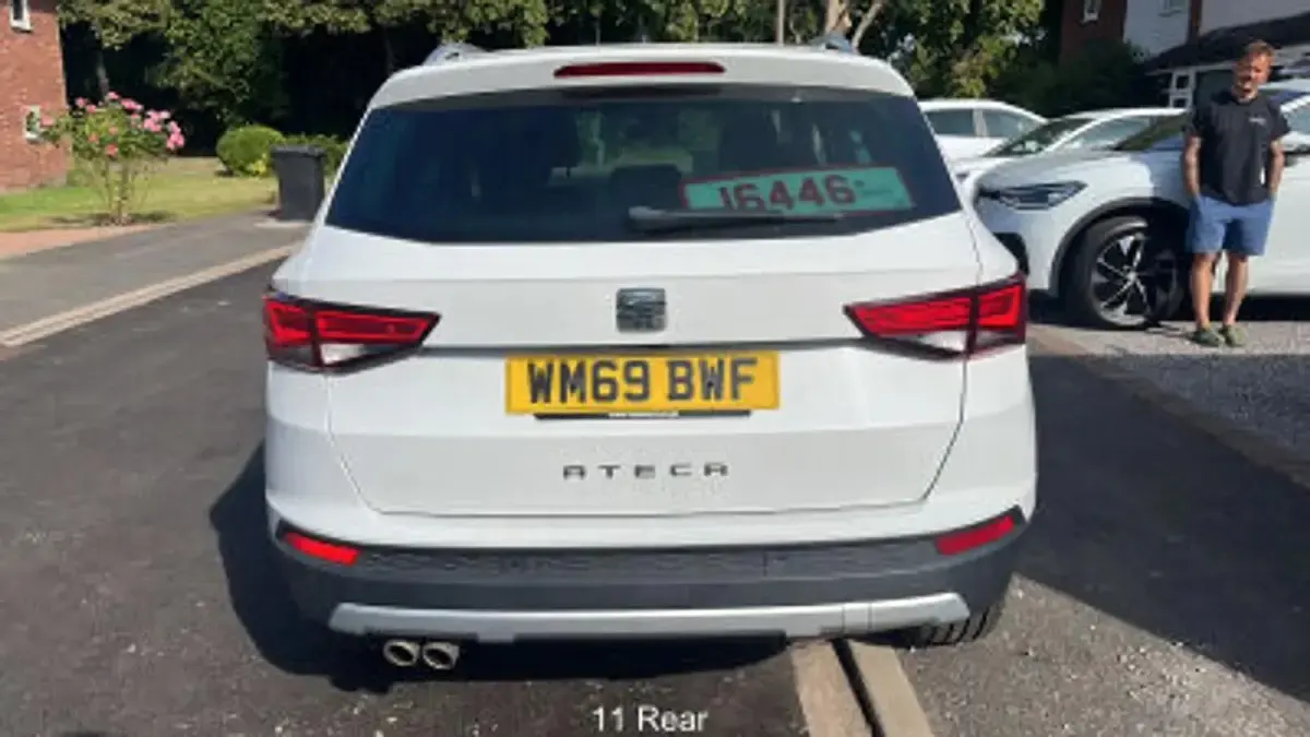 Used Seat Ateca XCELLENCE Lux 150 HP (110 kW) 2020 White SUV