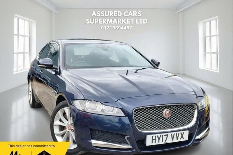 Blue Used 2017 Jaguar XF Portfolio Sedan | £7,785 (Fair price) - Image 1/1