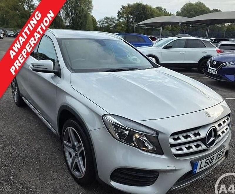 Silver Used 2018 Mercedes GLA220 AMG line SUV | £14,100 (Fair price) - Image 1/3