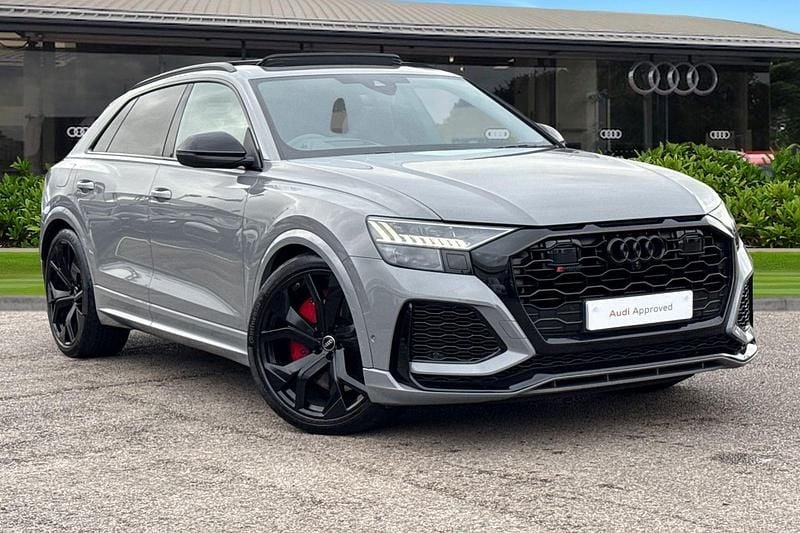 Grey Used 2023 Audi RS Q8 Comfort SUV | £87,990 (Expensive) - Image 1/4
