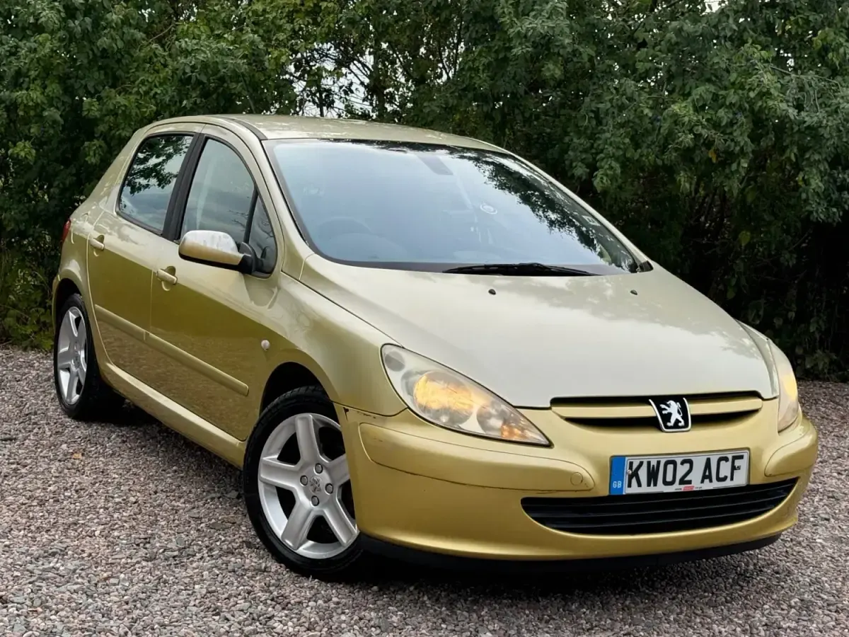 Używany Peugeot 307 2002 Żółty Hatchback