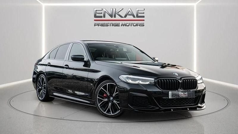 Used BMW 520 M Sport 2022 Black Sedan