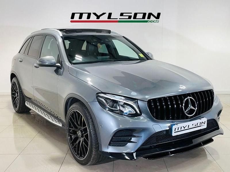 Used Mercedes GLC220 AMG line 170 HP (125 kW) 2017 Grey SUV