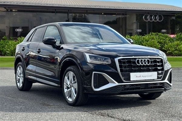 Black Used 2025 Audi Q2 S-Line SUV | £26,999 (Fair price) - Image 1/4