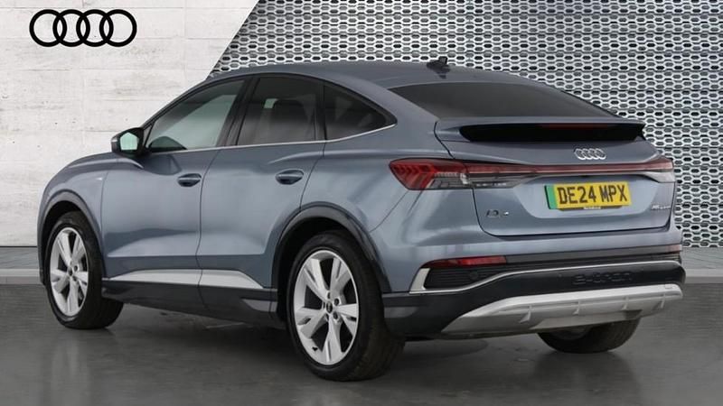 Used Audi Q4 e-tron S-Line 210 kW (286 HP) 2024 Blue SUV