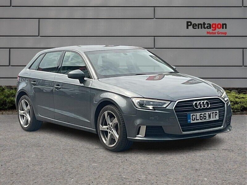Grey Used 2016 Audi A3 Sportback Sport Hatchback | £8,900 (Fair price) - Image 1/4