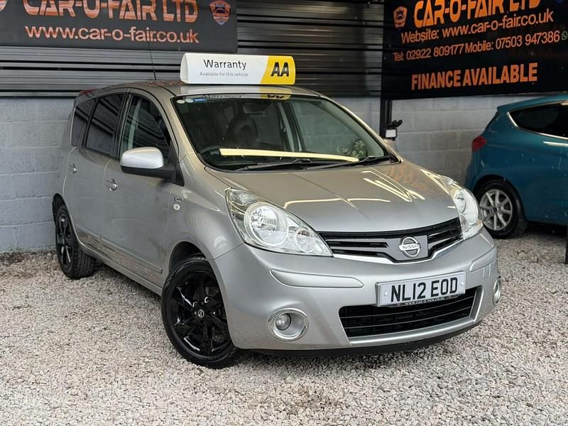 Used Nissan Note N-TEC 110 HP (80 kW) 2012 Silver Hatchback
