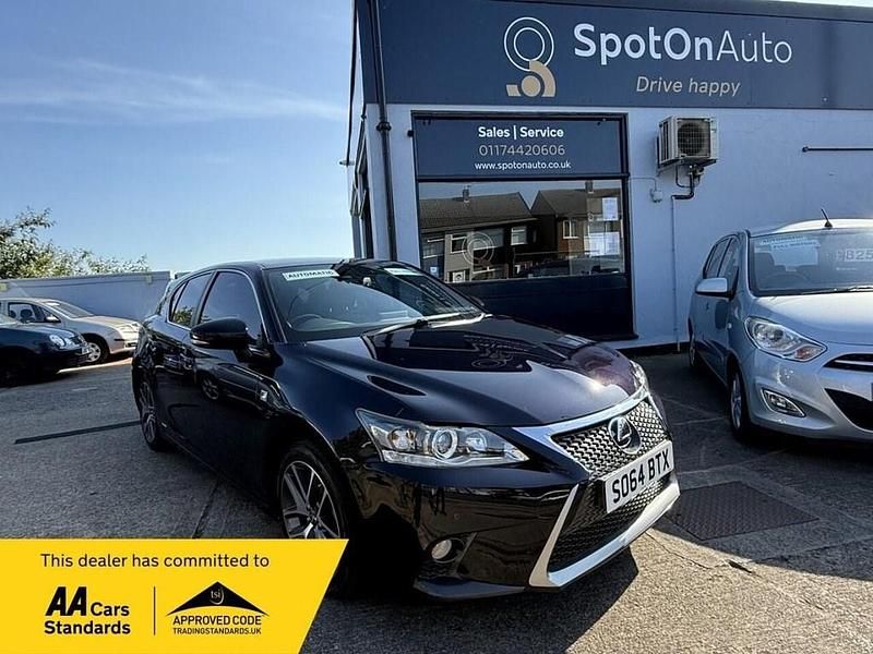Black Used 2014 Lexus CT200h Sport Line Hatchback | £9,499 (A bit pricey) - Image 1/3