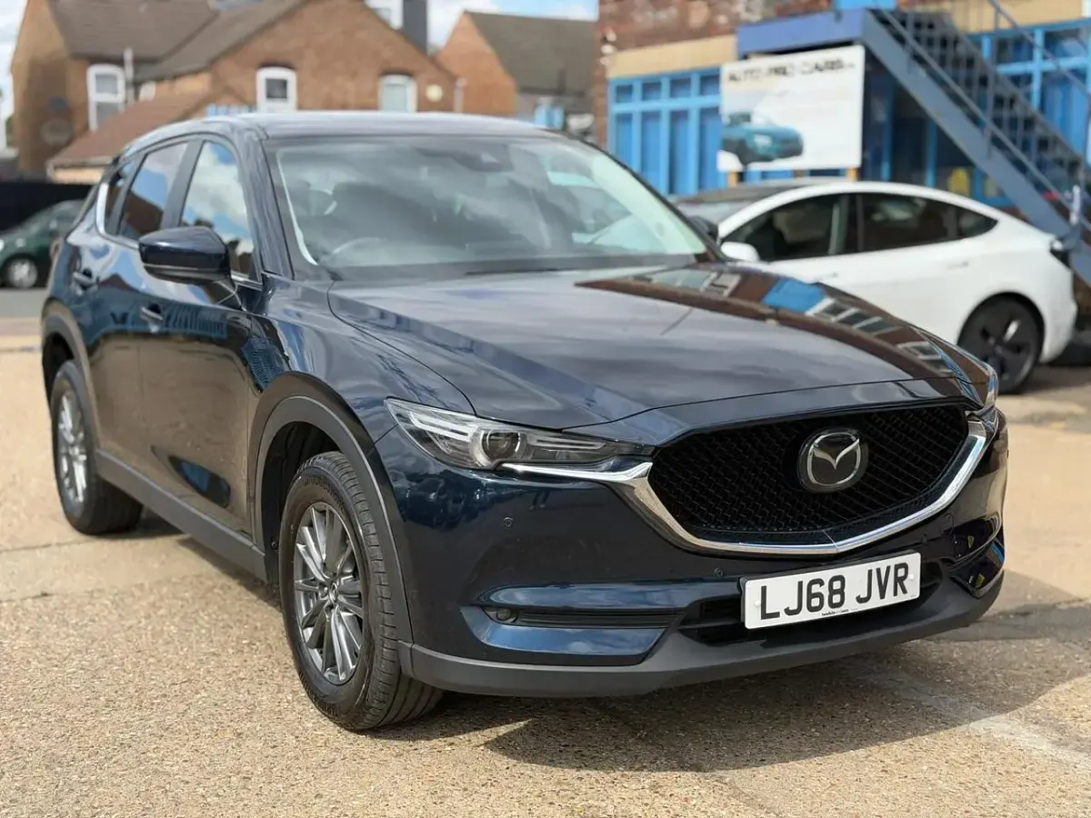 Used Mazda CX-5 150 HP (110 kW) 2018 Blue SUV