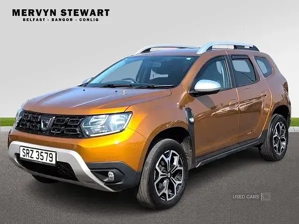 Used Dacia Duster Prestige 115 HP (84 kW) 2021 Orange SUV