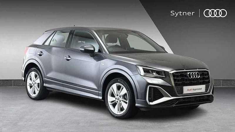 Grey Used 2023 Audi Q2 S-Line SUV | £26,500 (A bit pricey) - Image 1/4