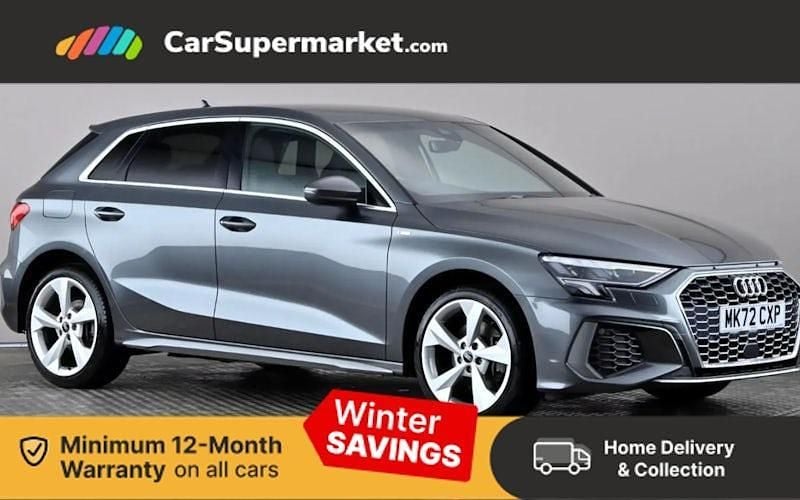 Used 2025 Audi A3 Sportback e-tron S-Line Hatchback | £21,197 (Good price) - Image 1/3