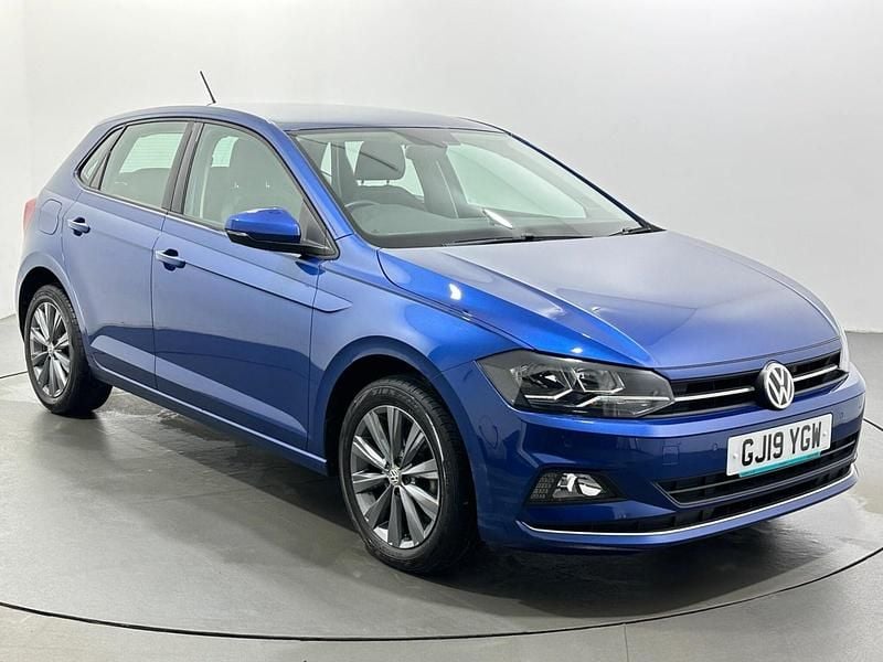 Used VW Polo SEL 116 HP (85 kW) 2019 Blue Hatchback