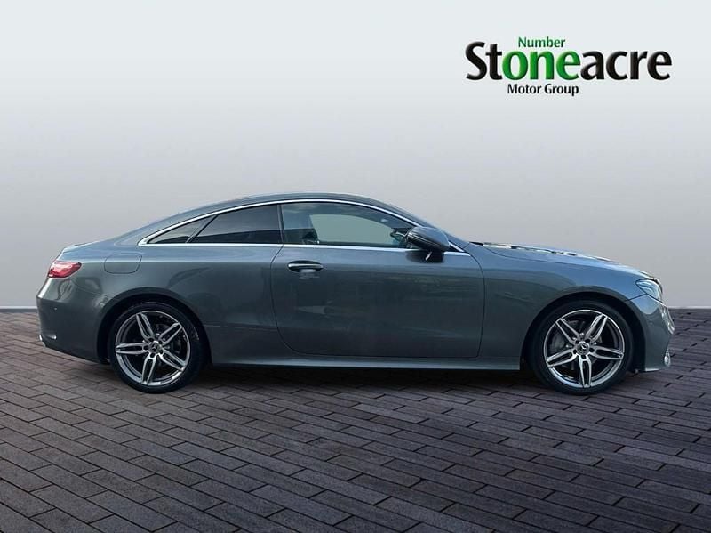 Used Mercedes E220 AMG line 194 HP (142 kW) 2019 Grey Coupe