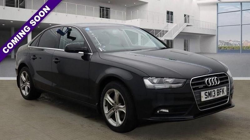 Black Used 2013 Audi A4 Sedan | £5,495 (Fair price) - Image 1/4