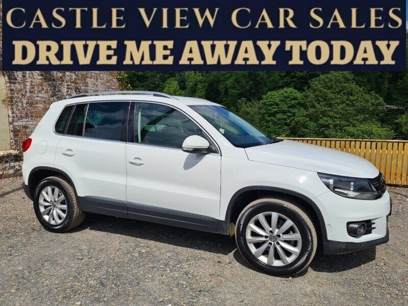 White Used 2013 VW Tiguan Match SUV | £5,744 (Fair price) - Image 1/4