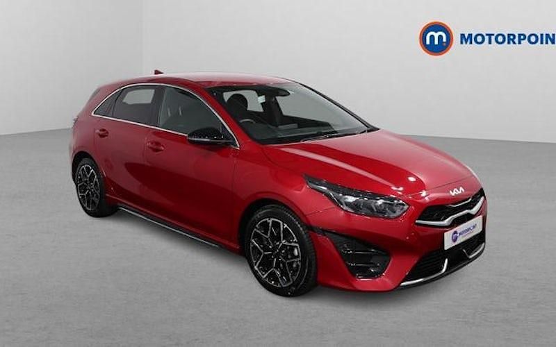 Used Kia Ceed GT-Line 140 HP (102 kW) 2024 Red Hatchback
