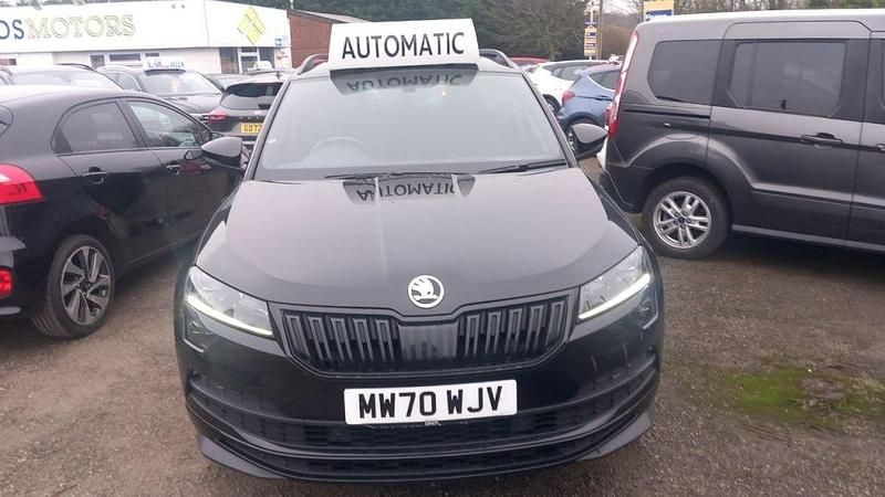 Used Skoda Karoq SportLine 150 HP (110 kW) 2020 Black SUV