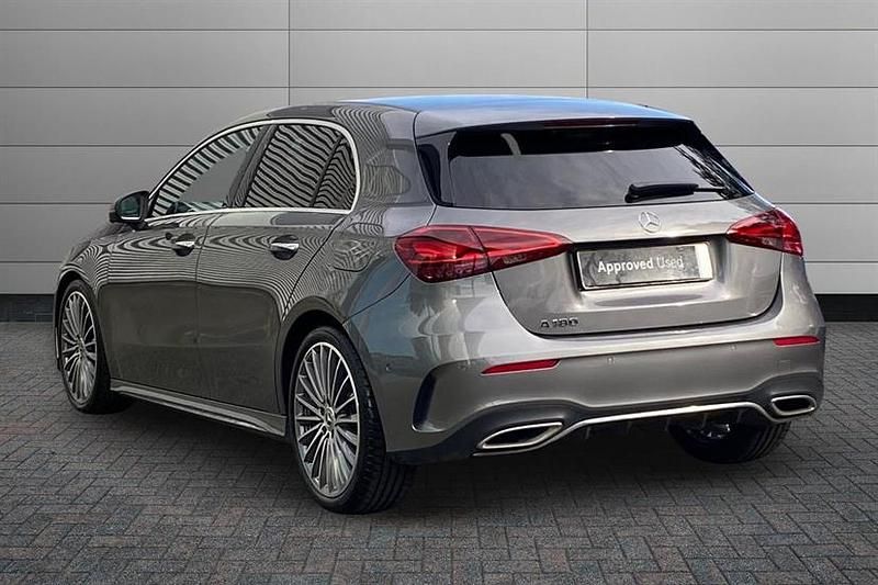 Used Mercedes A180 AMG Line Premium Plus 136 HP (100 kW) 2025 Mountain grey Hatchback