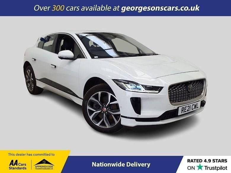 White Used 2021 Jaguar I-Pace SUV | £17,400 (Fair price) - Image 1/4