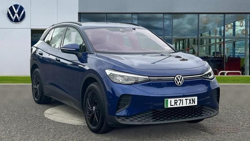 Blue Used 2021 VW ID.4 Pure SUV | £17,116 (Good price) - Image 1/4