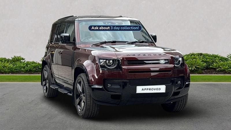 Red Used 2025 Land Rover Defender SUV | £88,391 - Image 1/4