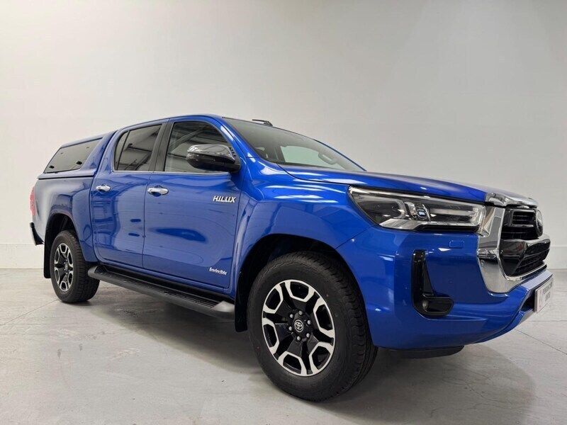 Blue Used 2021 Toyota HiLux Pickup | £23,995 (Good price) - Image 1/3