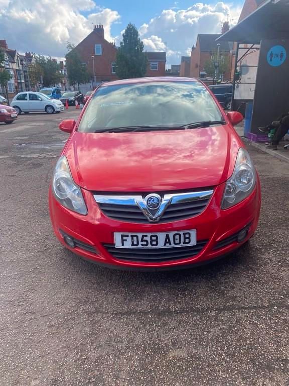Used Vauxhall Corsa 2009 Red Hatchback
