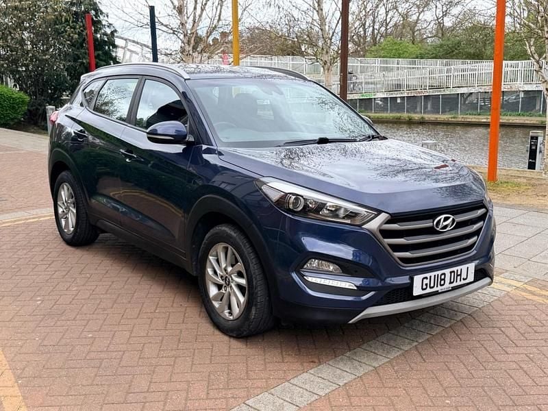 Used Hyundai Tucson SE 2018 Blue SUV