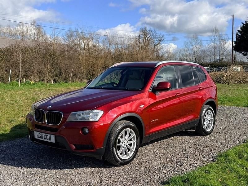 Used BMW X3 184 HP (135 kW) 2011 Red SUV
