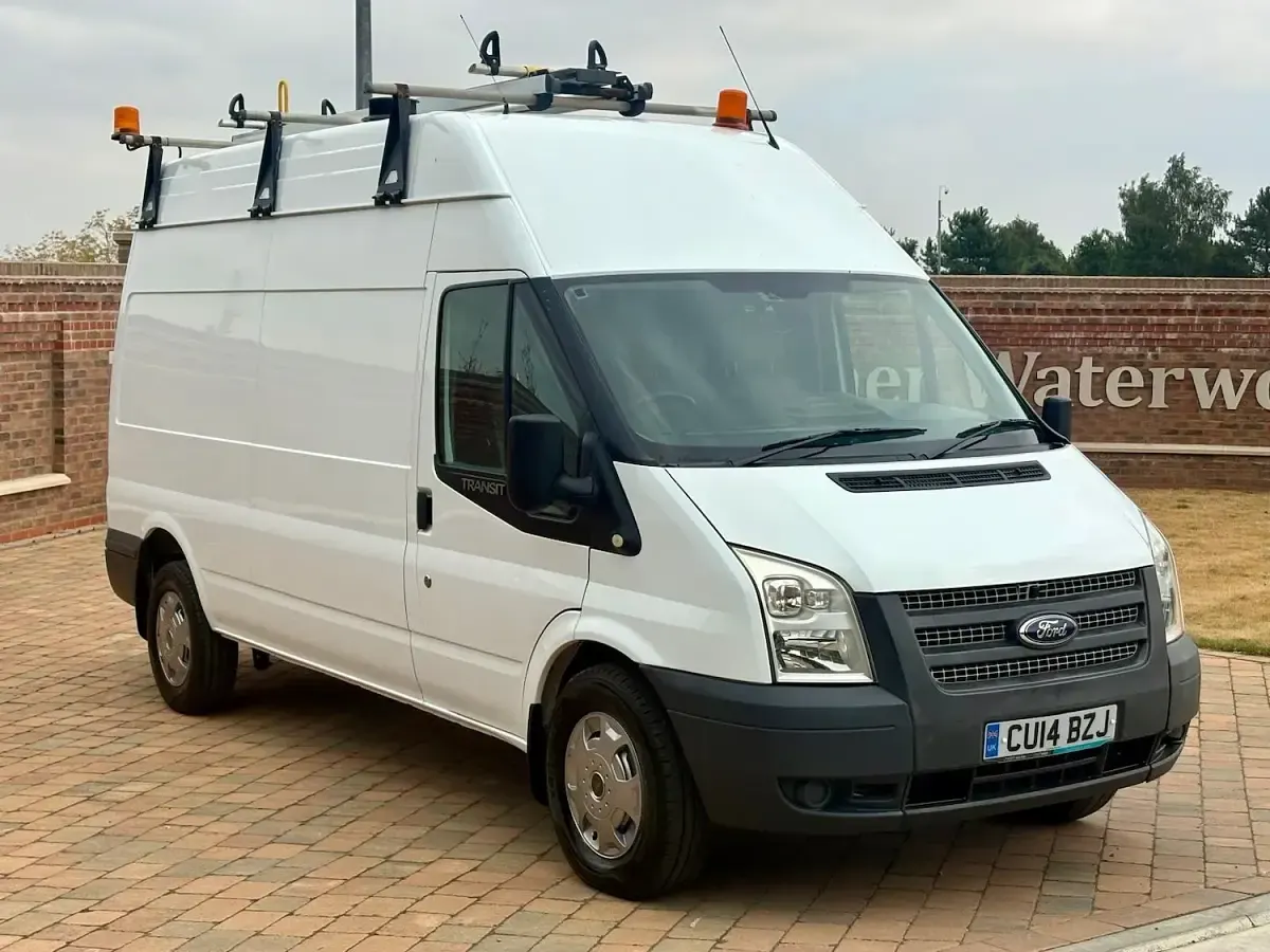 Used Ford Transit 125 HP (91 kW) 2014 White Van