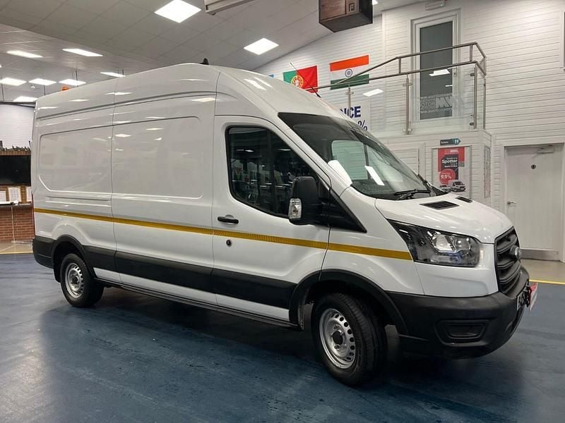 Used Ford Transit 130 HP (95 kW) 2022 White Van