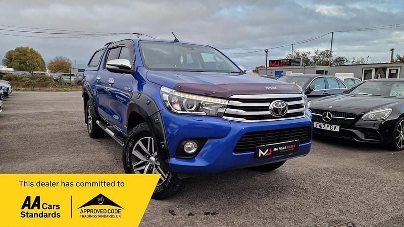 Blue Used 2017 Toyota HiLux Pickup | £18,795 (A bit pricey) - Image 1/3