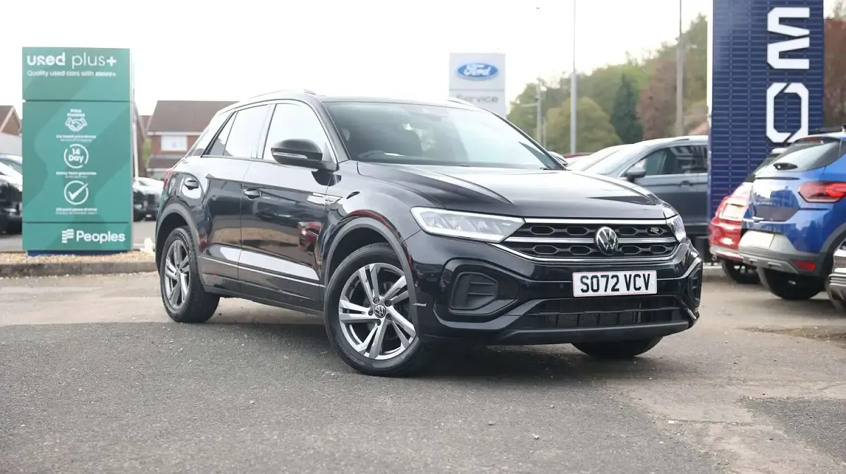 Used VW T-Roc R-line 150 HP (110 kW) 2023 Black SUV