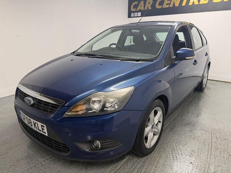 Used Ford Focus Zetec 2008 Blue Hatchback