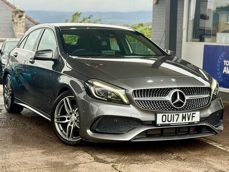 Grey Used 2017 Mercedes A180 AMG line Hatchback | £14,990 (Fair price) - Image 1/4