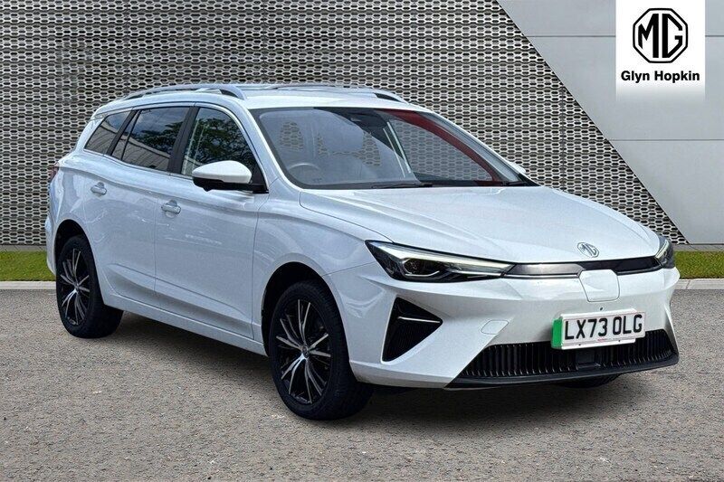 White Used 2023 MG MG5 EV Trophy Estate | £18,002 (Good price) - Image 1/4