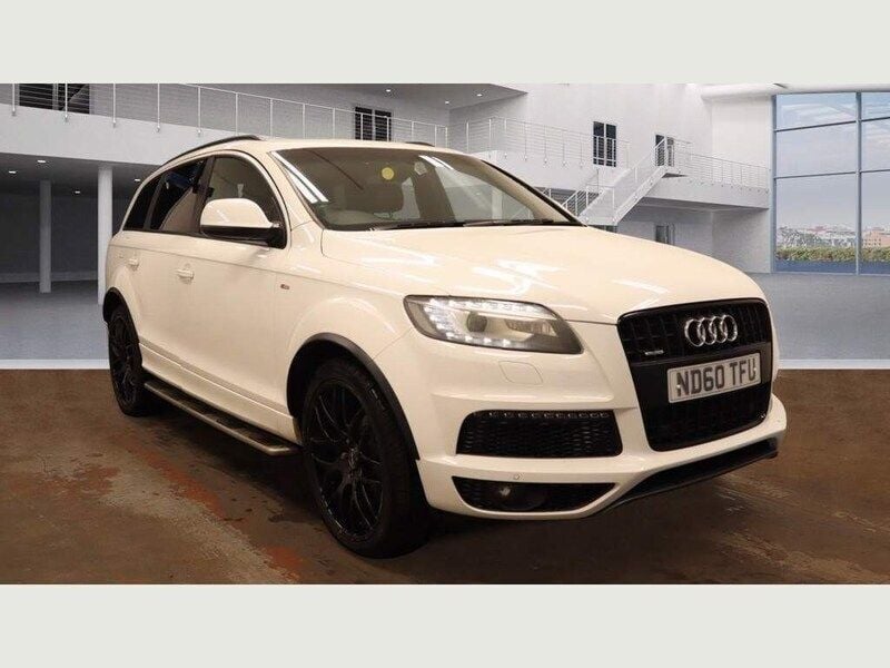 Used Audi Q7 S-Line 242 HP (177 kW) 2010 White SUV