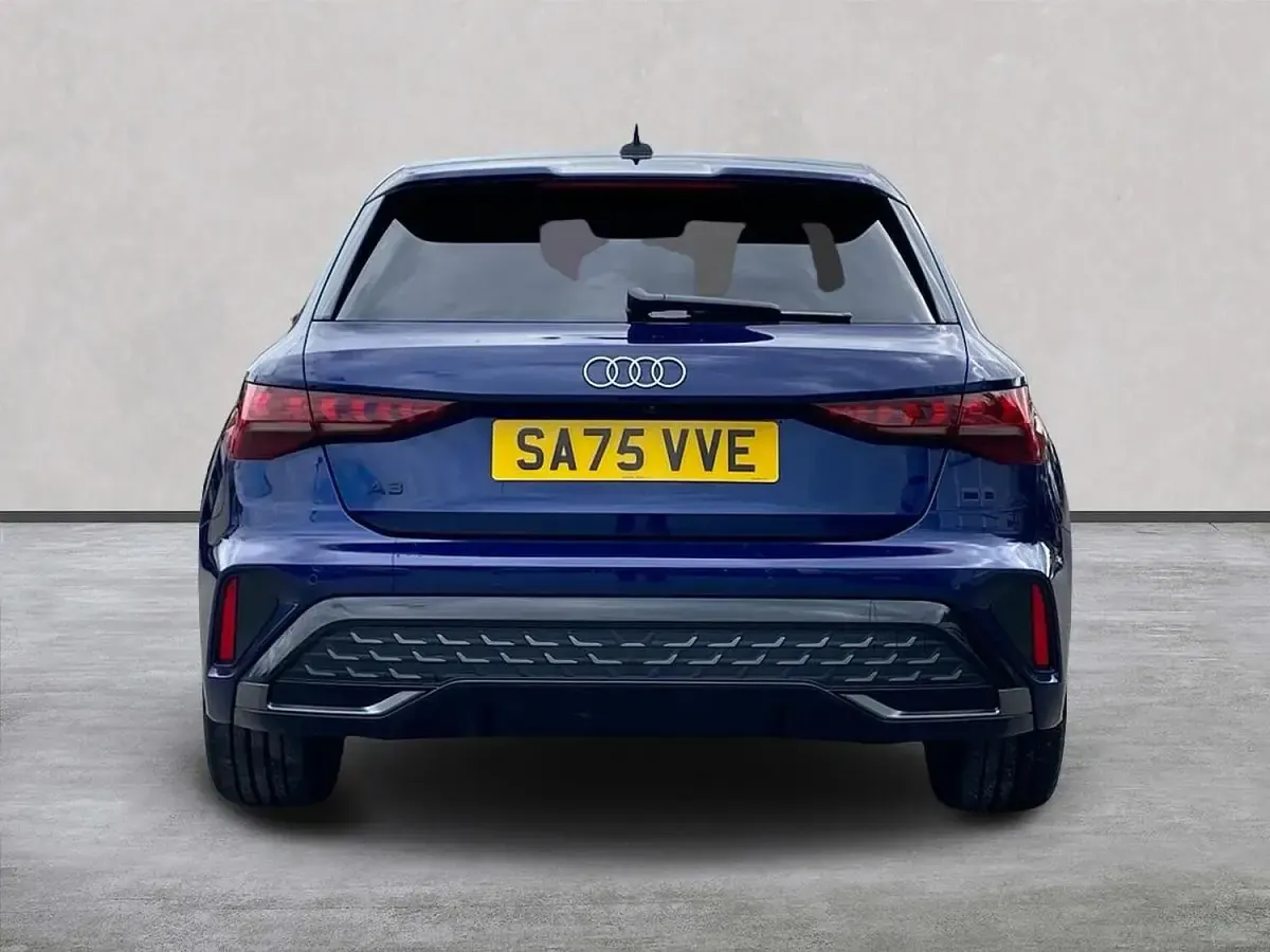 Used Audi A3 Sportback S-Line 150 HP (110 kW) 2025 Blue Hatchback