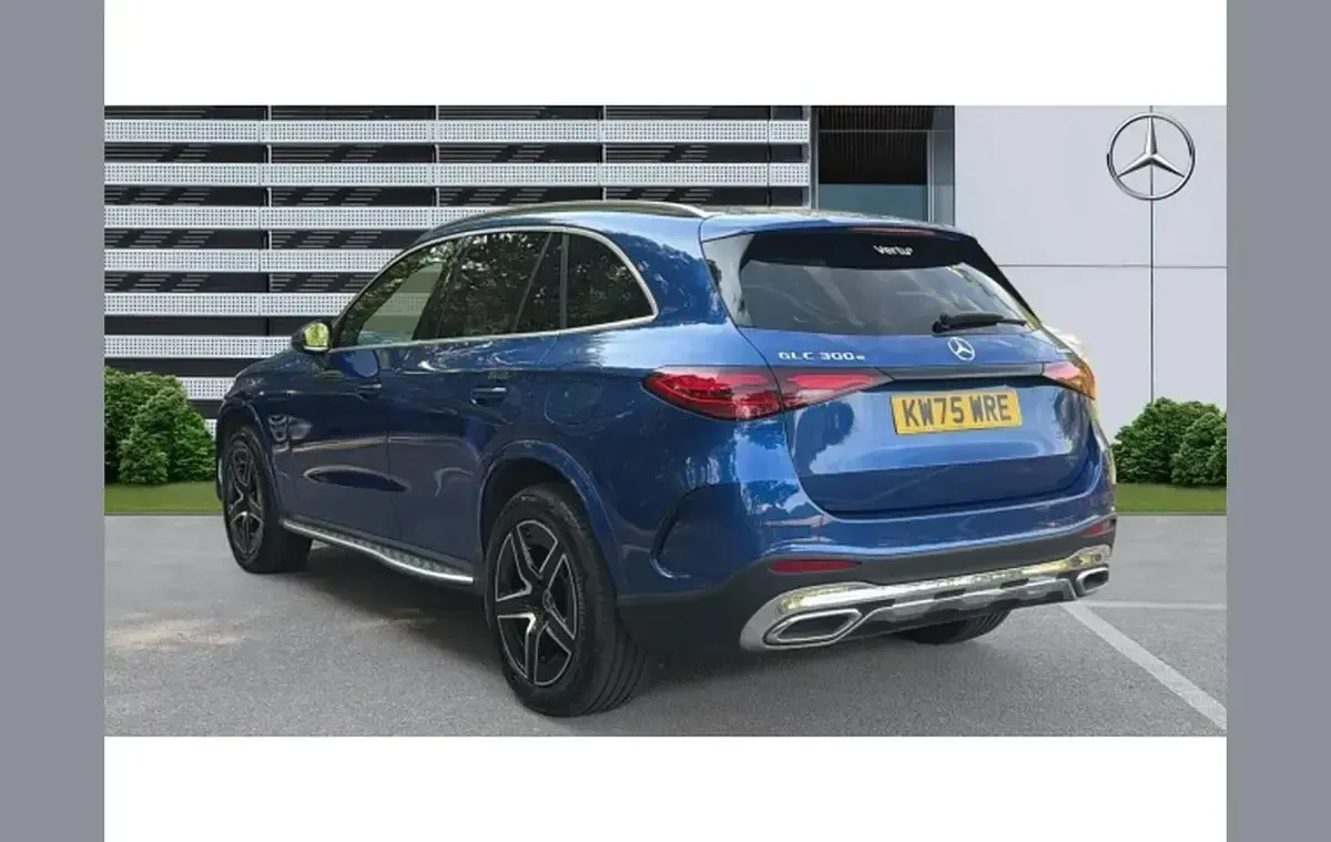 Used Mercedes GLC300 AMG line 308 HP (226 kW) 2026 Blue SUV
