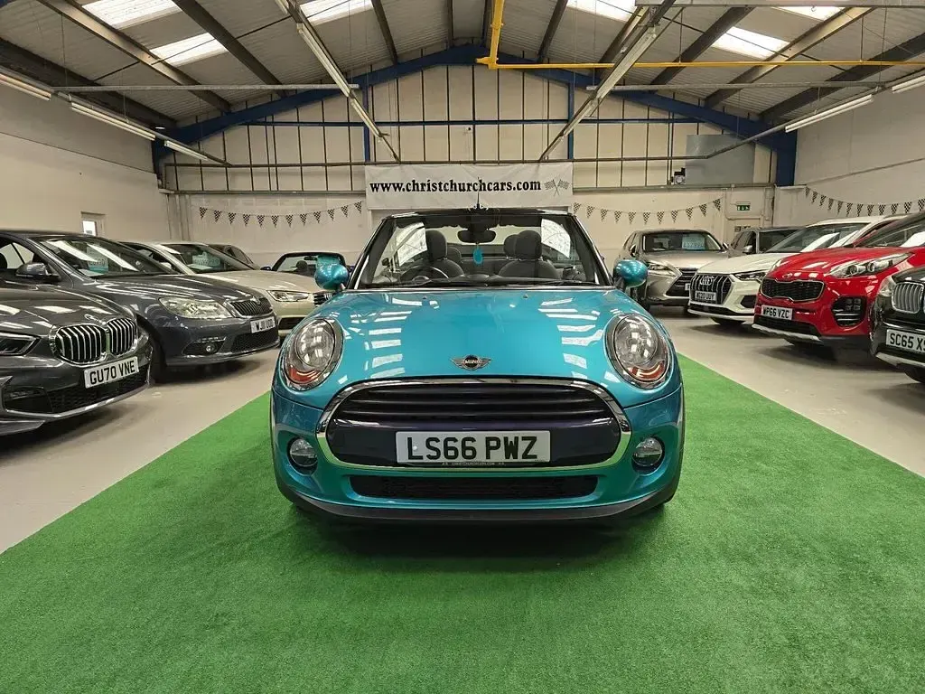 Used Mini Cooper Cabriolet 2016 Caribbean blue Cabriolet