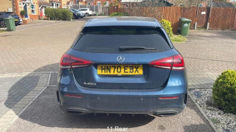 Used Mercedes A180 Exclusive 2021 Blue Hatchback
