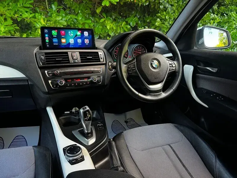 Used BMW 116 Sport Line 2014 White Hatchback