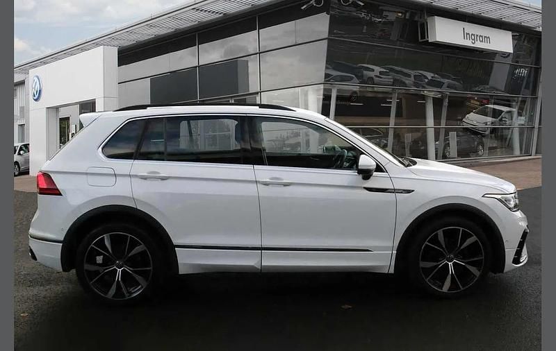 Used VW Tiguan R-line 150 HP (110 kW) 2020 White SUV