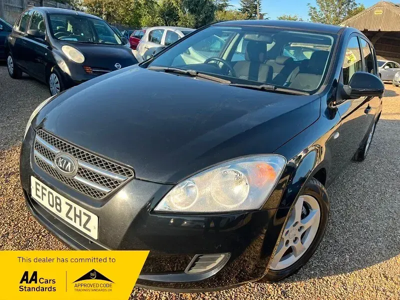 Used Kia Ceed 122 HP (89 kW) 2008 Black Hatchback