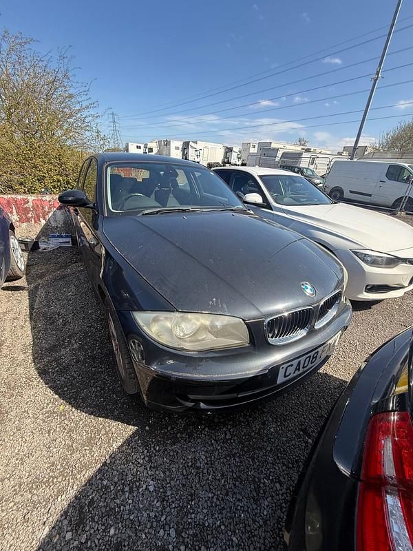 Used BMW 116 2008 Black Hatchback