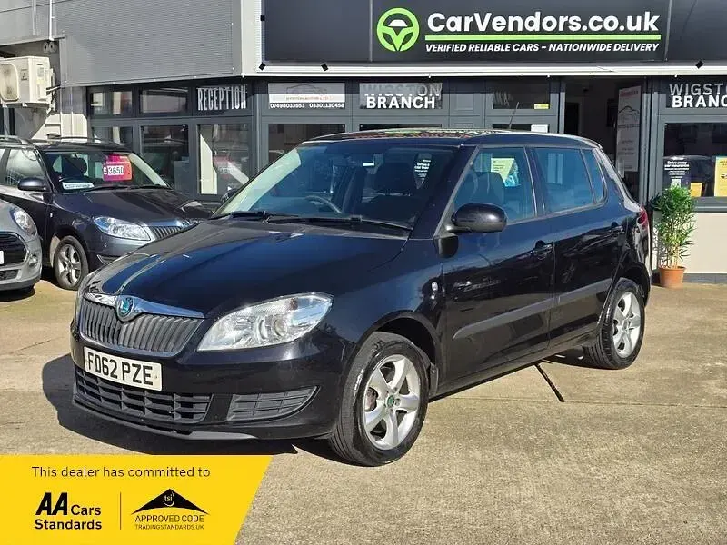 Used Skoda Fabia SE 105 HP (77 kW) 2012 Black Hatchback